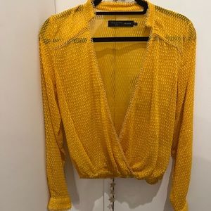 House of Harlow x revolve blouse